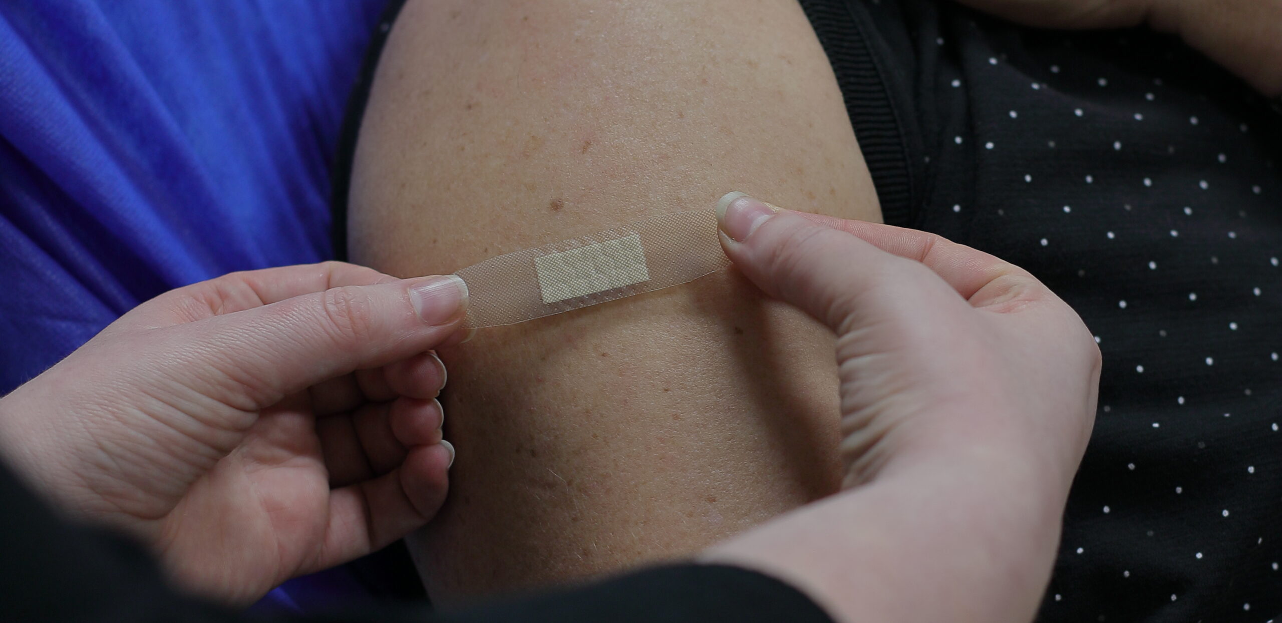 workplace vaccination illustration